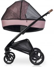 Дитячий візочок 2 в 1 Riko XD Black Edition 03 Energy Pink